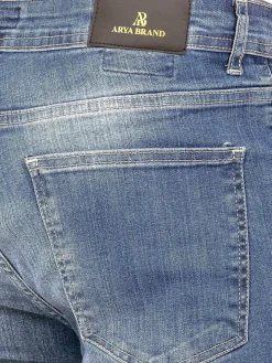 Wam Denim Albaric Faded Slim Fit Light Navy Jeans| Jeans