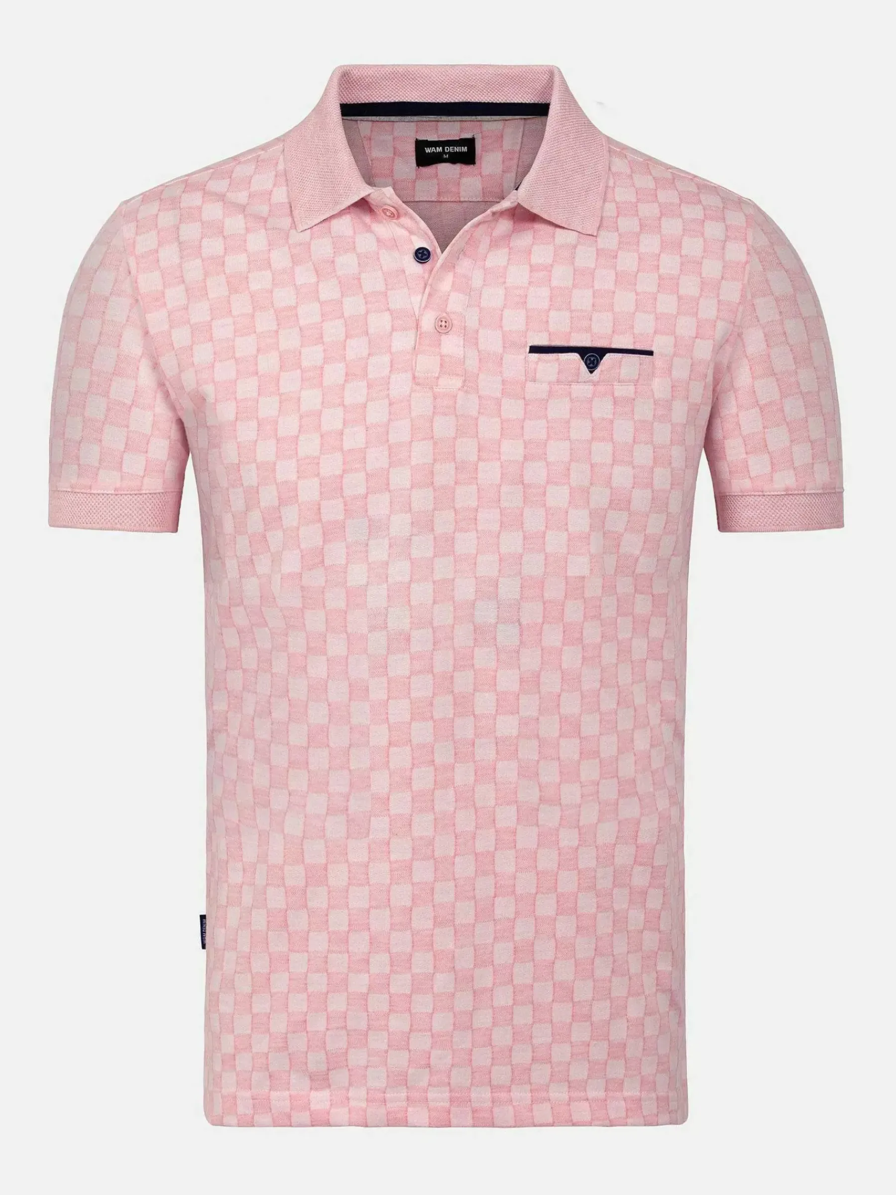 Wam Denim Aldo Pink Polo| Polo'S
