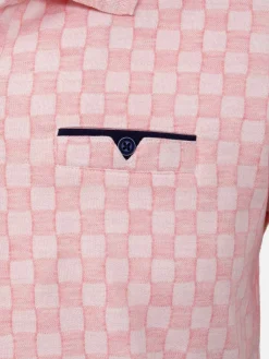 Wam Denim Aldo Pink Polo| Polo'S