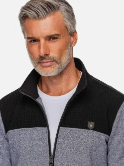Wam Denim Altena Turtle Nick Vesten Grey| Vesten