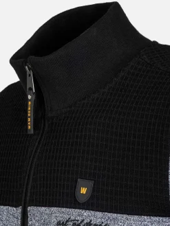 Wam Denim Altena Turtle Nick Vesten Grey| Vesten