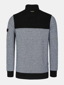 Wam Denim Altena Turtle Nick Vesten Grey| Vesten