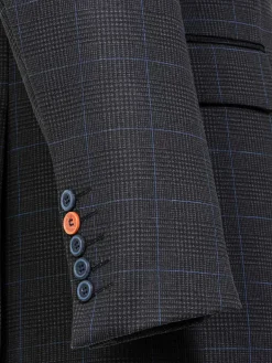 Wam Denim Archer Checkered Indigo Navy Colbert| Colberts