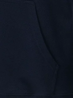 Wam Denim Arlo Stretched Navy Hoodie Shorts Set| Sweaters