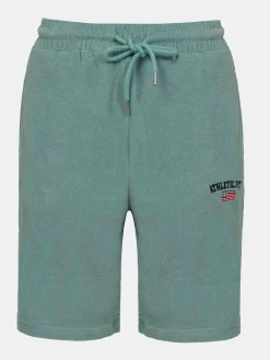 Wam Denim Avery Full Zipped Blue Hoodie Shorts Set| Sweaters