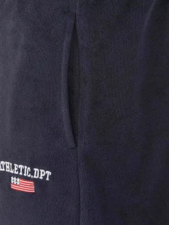 Wam Denim Avery Stretched Navy Hoodie Shorts Set| Sweaters