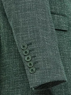 Wam Denim Balboa Textured Green Colbert| Colberts