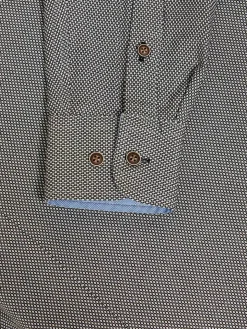 Wam Denim Bentley Regular Fit Anthracite Overhemd| Overhemd Lange Mouwen