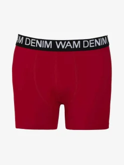 Wam Denim Boxer 73005 Milton Navy Red| Boxershorts