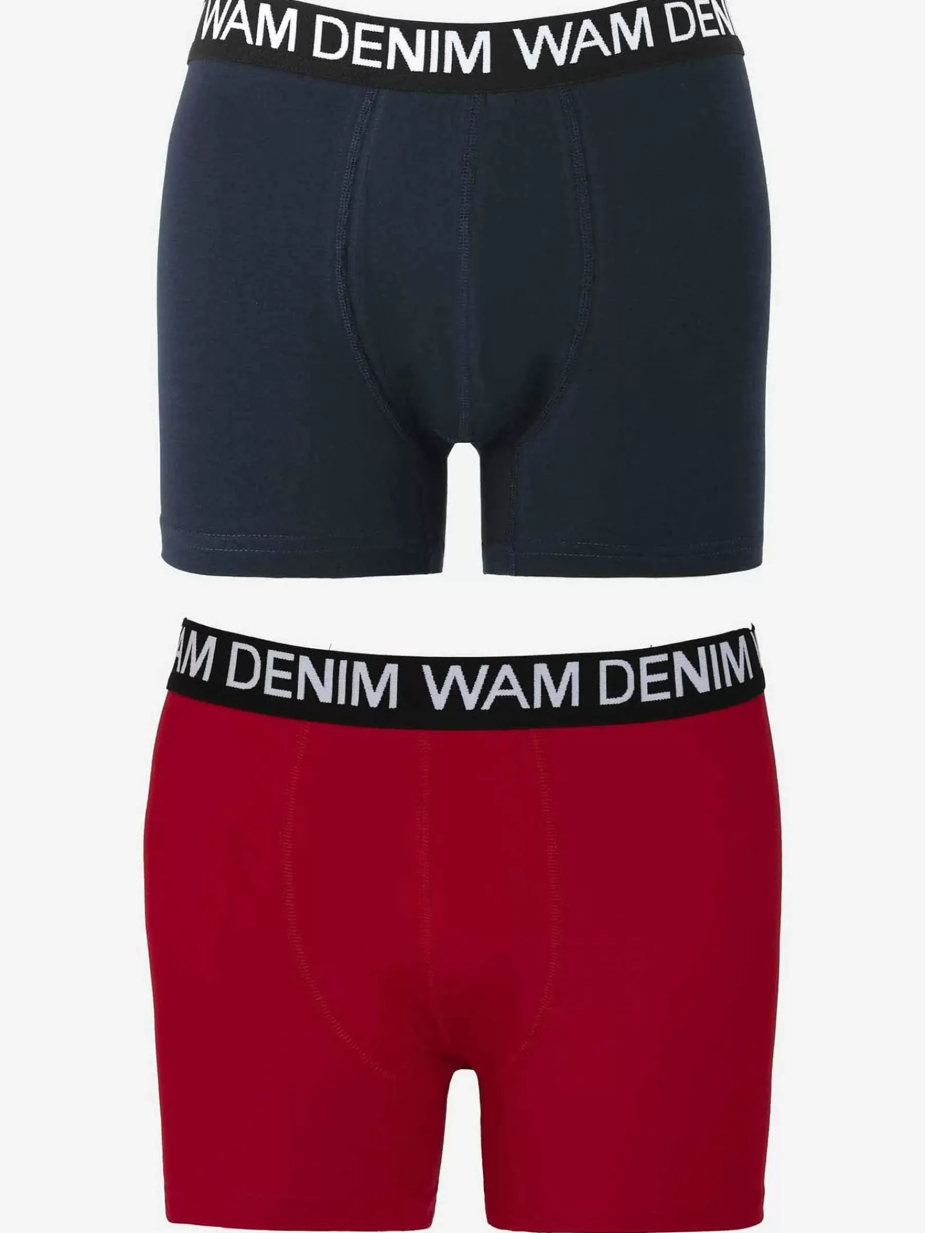 Wam Denim Boxer 73005 Milton Navy Red| Boxershorts