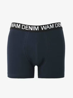 Wam Denim Boxer 73005 Milton Navy Red| Boxershorts