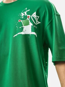 Wam Denim Brodie Green T-Shirt| Streetwear