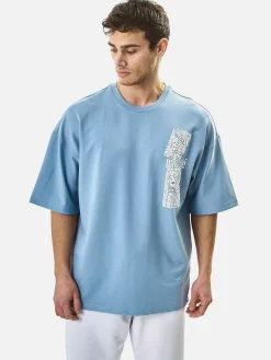 Wam Denim Bryant Light Blue T-Shirt| Streetwear