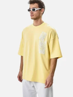 Wam Denim Bryant Yellow T-Shirt| Streetwear