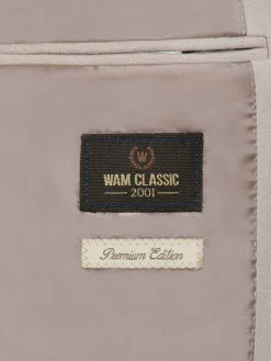 Wam Denim Camelot Slide Pocket Beige Mantelassen| Manteljassen