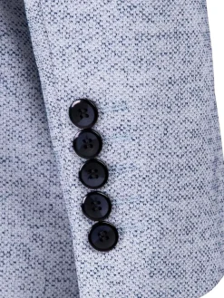 Wam Denim Catania Modern Fit White Navy Colbert| Colberts