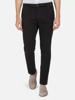 Wam Denim Chino 72348 Laminia Black| Chino'S