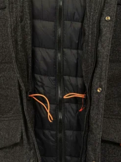 Wam Denim Dean Modern Fit Winter Anthracite Jassen| Winterjassen