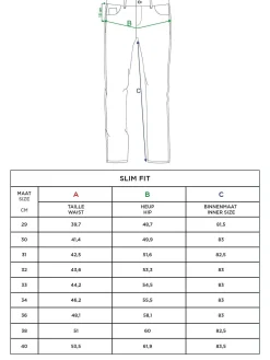 Wam Denim Dickinson Tailored Fit Navy Jeans| Jeans