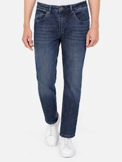 Wam Denim Dickinson Tailored Fit Navy Jeans| Jeans