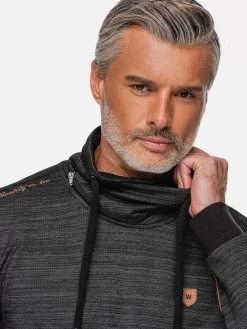 Wam Denim Ember Turtlenecked Black Sweater| Sweaters