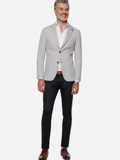 Wam Denim Engima Patch Pocket Slim Light Grey Colbert| Colberts