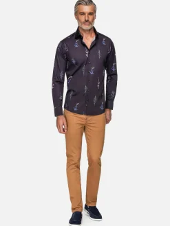 Wam Denim Equinox Floral Print Overhemd Lange Mouw| Overhemd Lange Mouwen