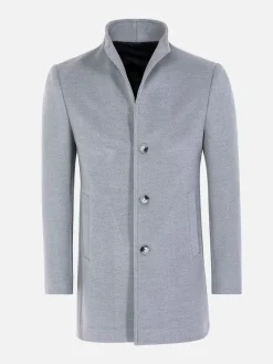 Wam Denim Franklin Three Button Casual Grey Mantelassen| Manteljassen