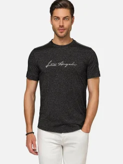 Wam Denim Hermosa Graphic Black T-Shirt| T-Shirts