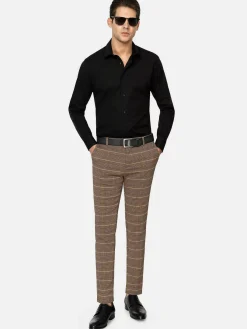 Wam Denim Leira Solid Black Overhemd Lange Mouw| Overhemd Lange Mouwen