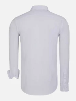 Wam Denim Leira Solid White Overhemd Lange Mouw| Overhemd Lange Mouwen