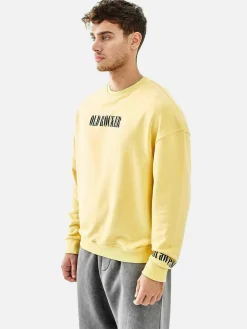 Wam Denim Melvin Regular Fit Yellow Sweater| Streetwear