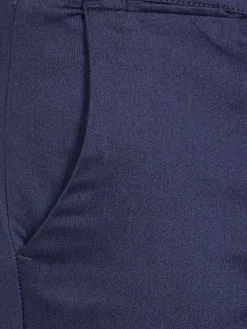 Wam Denim Moyale Stretch Washed Navy Chino| Chino'S