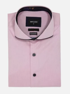 Wam Denim Overhemd Lange Mouw 59014 Brizon Pink| Overhemd Lange Mouwen