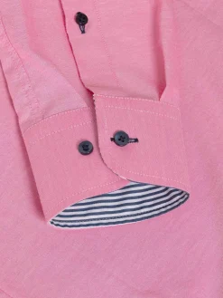 Wam Denim Overhemd Lange Mouw 75698 Cruise Fuchsia| Overhemd Lange Mouwen