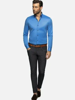 Wam Denim Overhemd Lange Mouw 75697 Grace Blue| Overhemd Lange Mouwen