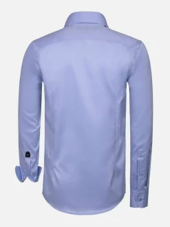 Wam Denim Overhemd Lange Mouw 75665 Harvery Specter Light Blue| Overhemd Lange Mouwen