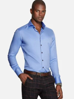 Wam Denim Overhemd Lange Mouw 75699 Karls Light Blue| Overhemd Lange Mouwen