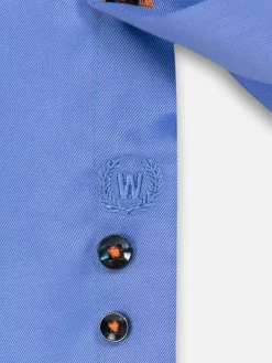 Wam Denim Overhemd Lange Mouw 75699 Karls Blue| Overhemd Lange Mouwen