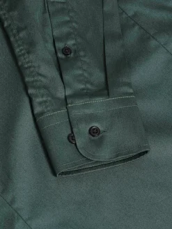 Wam Denim Overhemd Lange Mouw 75716 Morebo Green| Overhemd Lange Mouwen