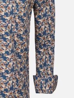 Wam Denim Overhemd Lange Mouw 65045 Navy| Overhemd Lange Mouwen