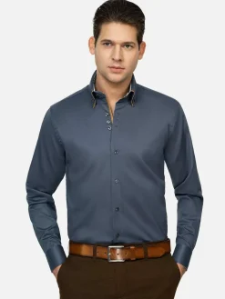 Wam Denim Overhemd Lange Mouw Roma 75428| Overhemd Lange Mouwen