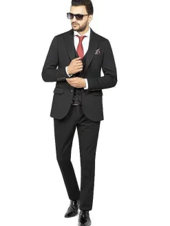 Wam Denim Pantalon 70053 Reims Black| Pantalons