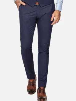 Wam Denim Pantalon 70071 Scotsville Navy| Pantalons
