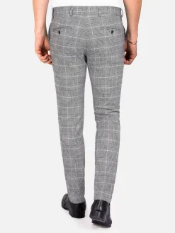 Wam Denim Pantalon 72330 Wellington Light Grey| Pantalons