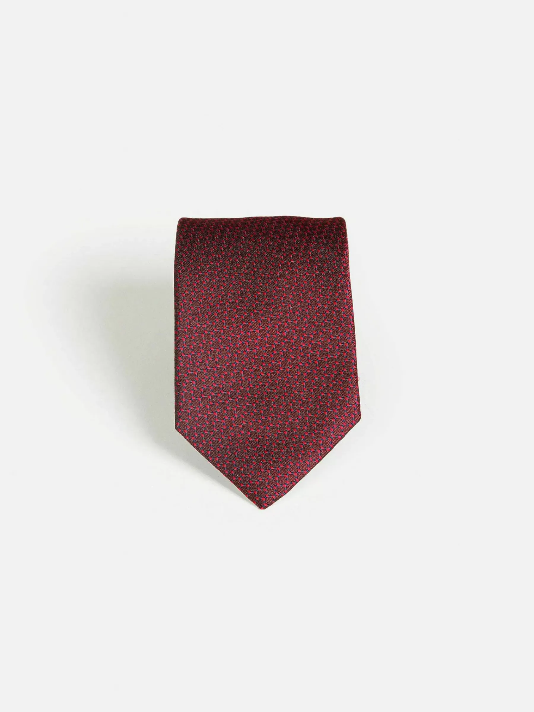 Wam Denim Pierce Dark Red Stropdas| Stropdassen