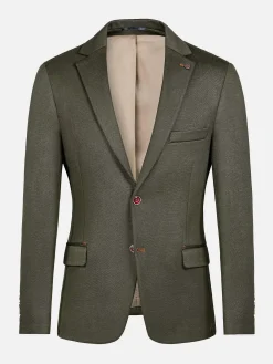 Wam Denim Relaxed Slim Fit Monarch Khaki Colbert| Colberts