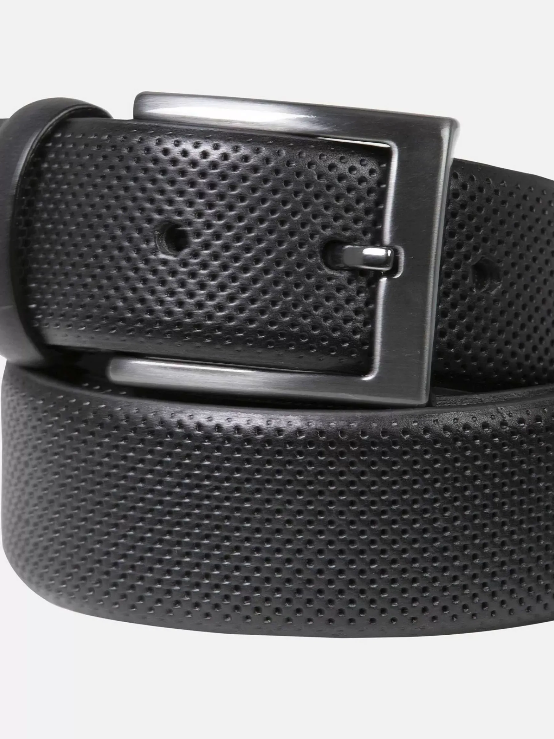 Wam Denim Riem 30001 Belfast Black| Riemen