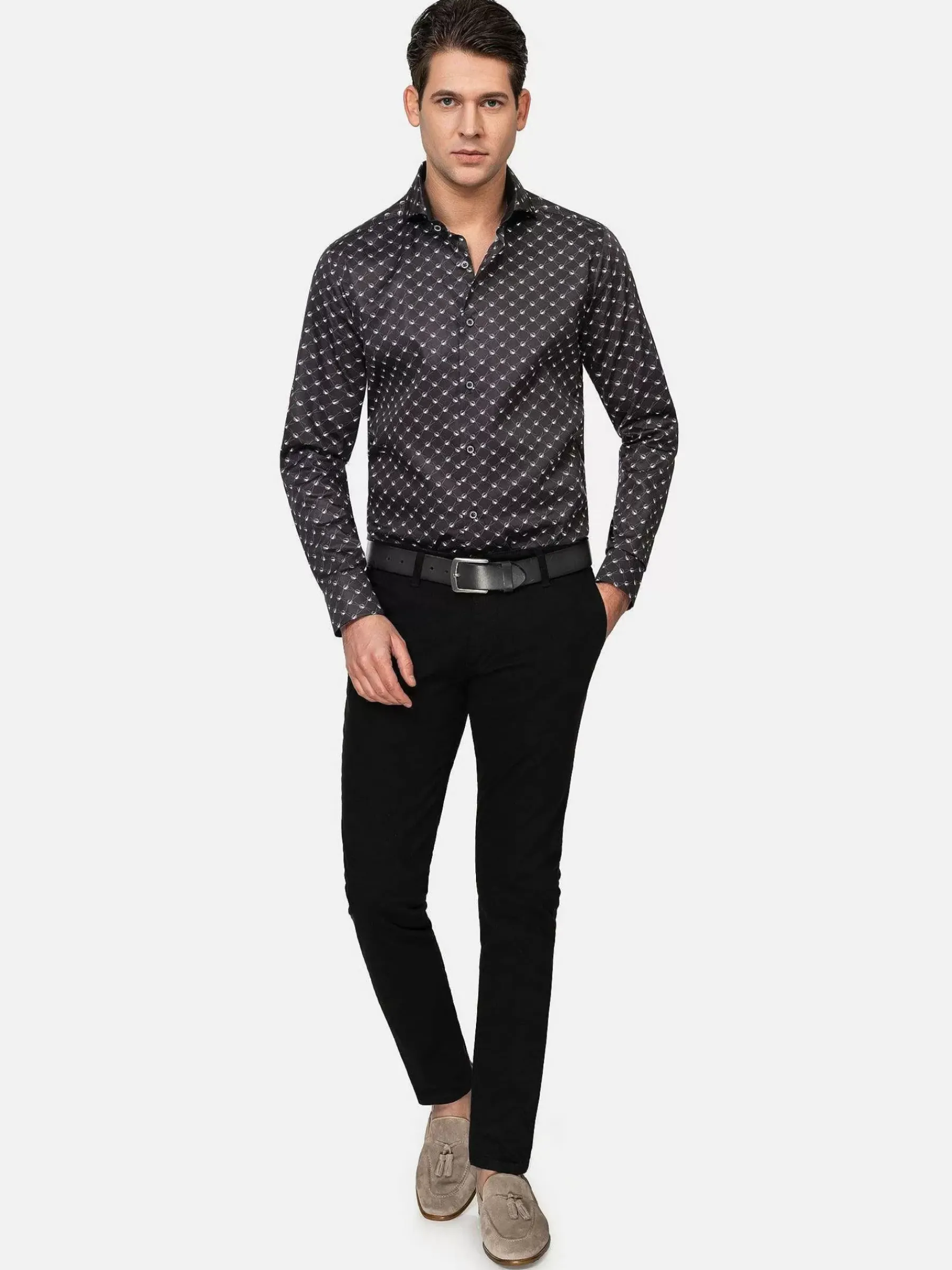 Wam Denim Riem Palm Coast Black| Riemen