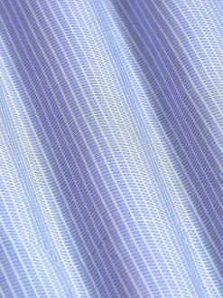 Wam Denim Sky Lake Blue Micro Patterned Long Sleeve Shirt| Overhemd Lange Mouwen